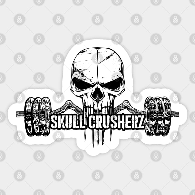 Skull Crusherz Punisher Sticker by hulusinationz